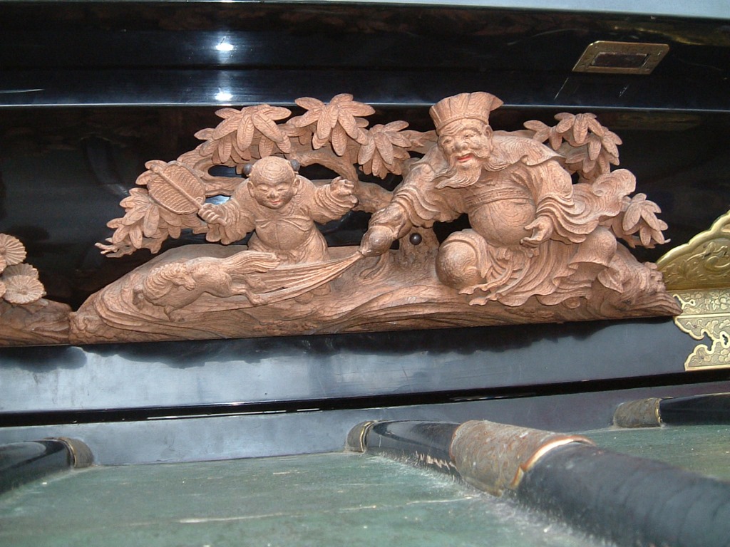 舞台保存会だより96 蝦蟇と鉄拐 | 信州松本 天神 深志神社